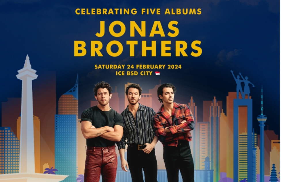 Penjualan Tiket Konser Jonas Brothers ‘The Tour’ di Indonesia 2024