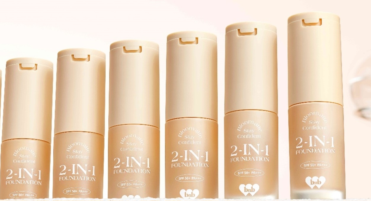 Produk 2 in 1 Stay Confident Liquid Foundation 