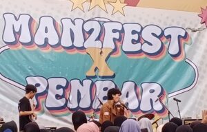 Penampilan Aldi Haqq di MAN 2 Fest 2024.